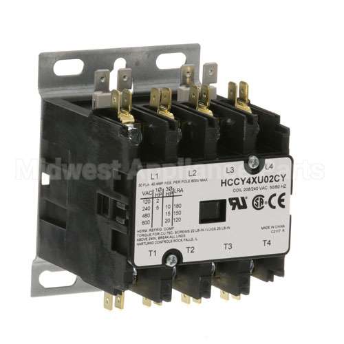 05945-004-43-74 Compatible Jackson Contactor 4P 30/40A 208/240V