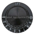 0595 002 Compatible 0595002 Crescor Knob 2 D, Off-10-1
