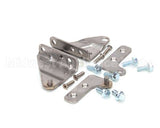 06001372 Glastender Hinge Set And Brackets, 180^ Swing, 1-1/