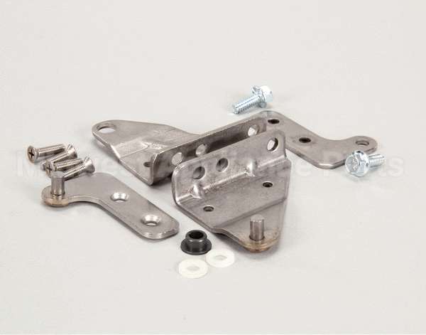06001373 Glastender Hinge Set And Brackets, 180^ Swing, 1-1/