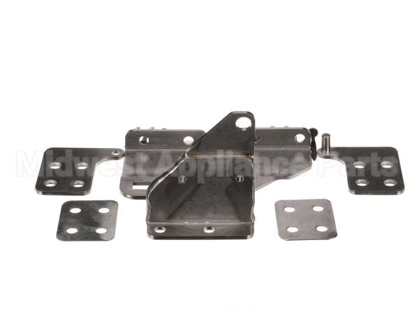 06001377 Glastender Hinge Set And Brackets For Wood Doors, 1