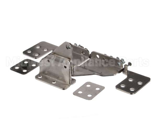 06001377 Glastender Hinge Set And Brackets For Wood Doors, 1