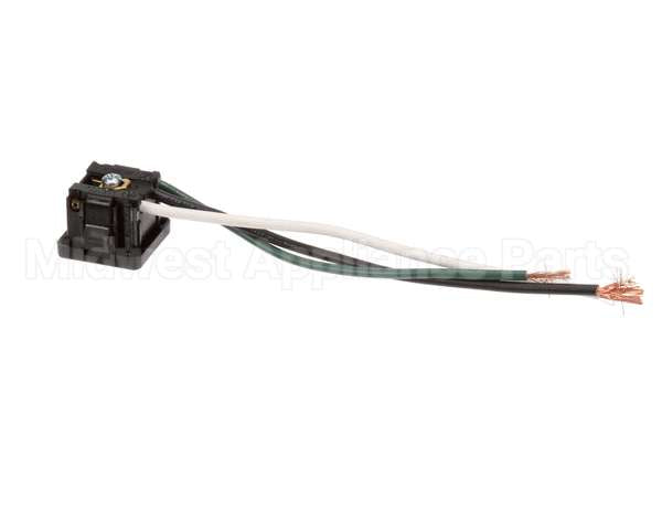 06001409 Glastender Receptacle, Snap-In With Groun