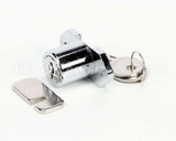06001536 Glastender Lock, Cooler Door, With Two Keys, Chrome