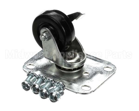06001561 Glastender Caster, Swivel, 2-1/2 High W