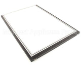 06006250 Glastender Door, Bp, Solid, 20 Opening, Black