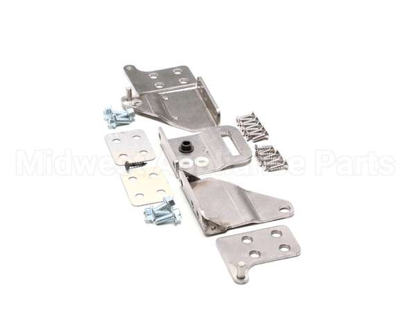 06006597 Glastender Hinge Set And Brackets For Wood Doors, 1