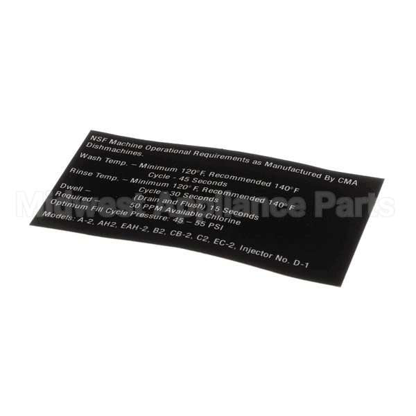 06217.10 Compatible CMA Nsf Operating Req A2, Ah2, B2Cb2