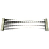 0652 Compatible Vollrath Bladeassy, Scalloped 1/4"