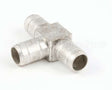06866.0000 Bunn Fitting,Tee .38 Barb-Tin Pltd