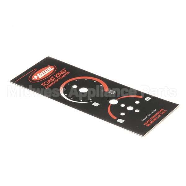 07.01.217.00 Compatible Hatco Controlplate, Tk, Toast & Buns