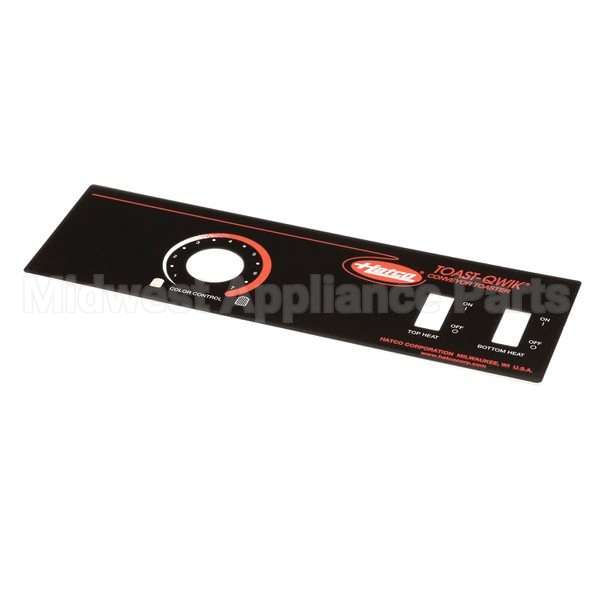 07.01.280.00 Compatible Hatco Controlplate, Tq With Legs