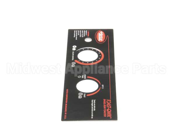 07.01.335.00 Hatco Control Plate,Tq-20Ba