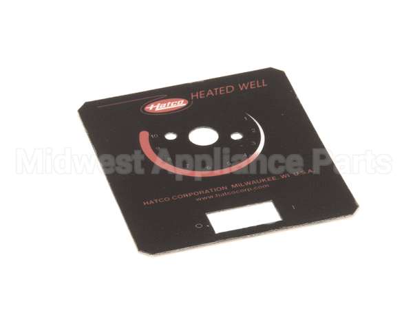 07.03.494.00 Hatco Control Label, Hwb