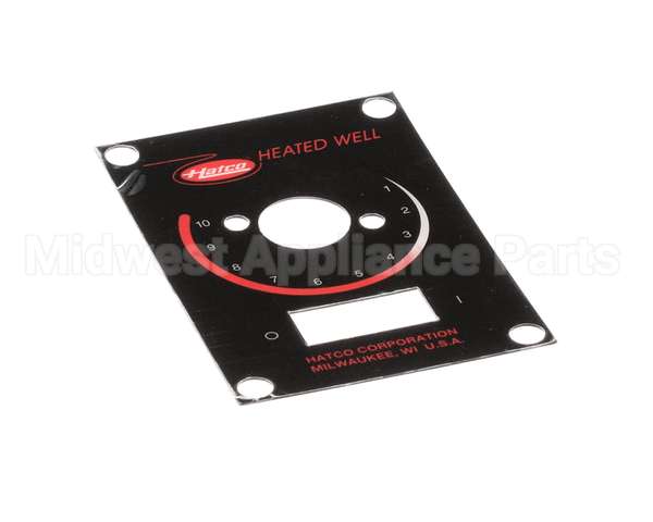 07.03.510.00 Hatco Label, Ur Control