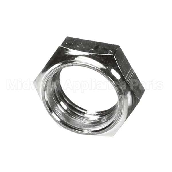 07034.0000 Compatible Bunn Nut, Hex Nkl/Crm .38Npt