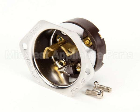 0713011 Cres Cor Inlet Flange 15A,125V Twstlock
