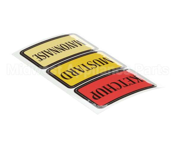 07131 Server Decal Set Condiment