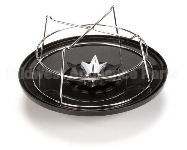 07177.0003 Bunn Funnel Cover Assembly,W/Basket-Blk