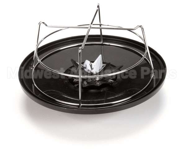 07177.0003 Bunn Funnel Cover Assembly,W/Basket-Blk