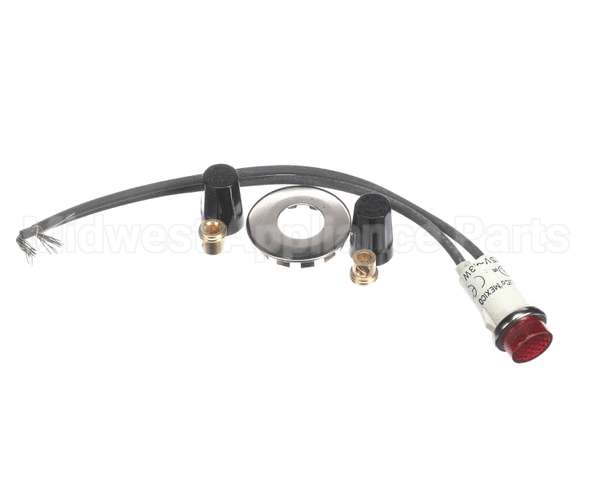 0766006 Cres Cor Pilot Light Assy, 120V, Red