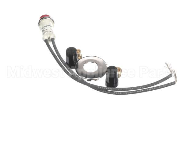 0766006 Cres Cor Pilot Light Assy, 120V, Red