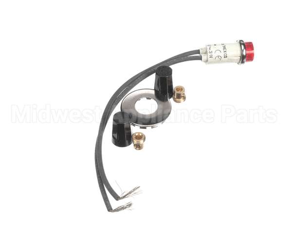 0766006 Cres Cor Pilot Light Assy, 120V, Red