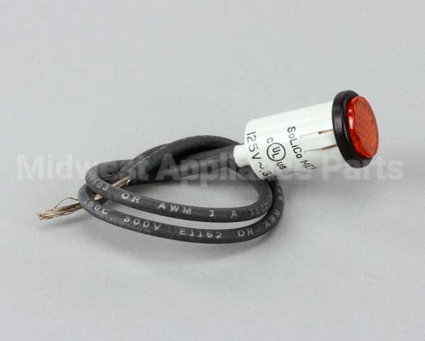 0766094 Cres Cor Pilot Light, 125V, Amber