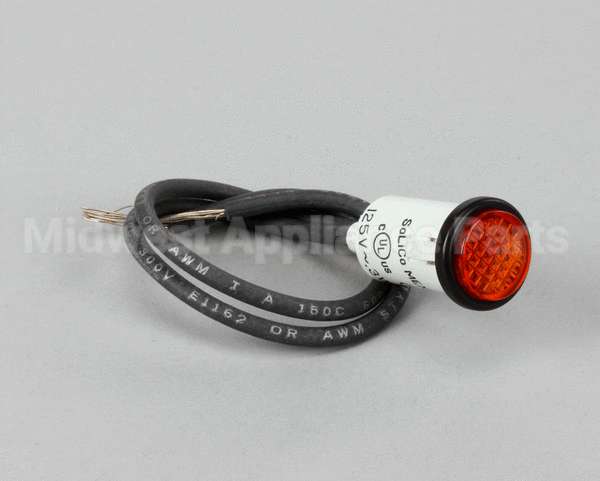 0766094 Cres Cor Pilot Light, 125V, Amber