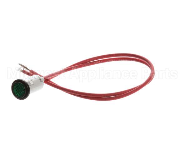 0766097 Cres Cor Pilot Light, 240V, Green 10"