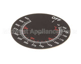 08-5839 Market Forge Label Dial Temp