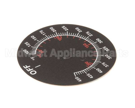 08-5839 Market Forge Label Dial Temp