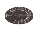 08-5839 Market Forge Label Dial Temp