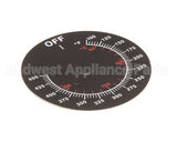 08-5839 Market Forge Label Dial Temp