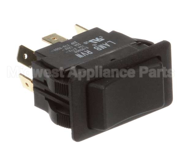 0808126 Cres Cor Switch, Power Dpdt, Water Resistant