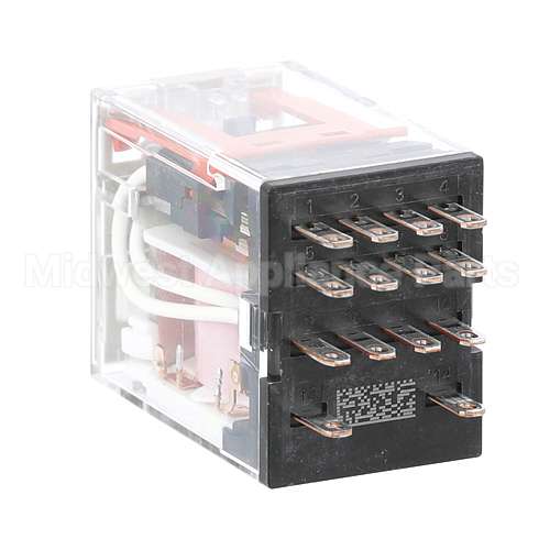 087714-058-1 Compatible Hobart Relay, 4Pdt, W/ Indicator Light