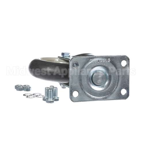 09052 Lakeside Rep Caster-5" Grey Dnut Swivel4"
