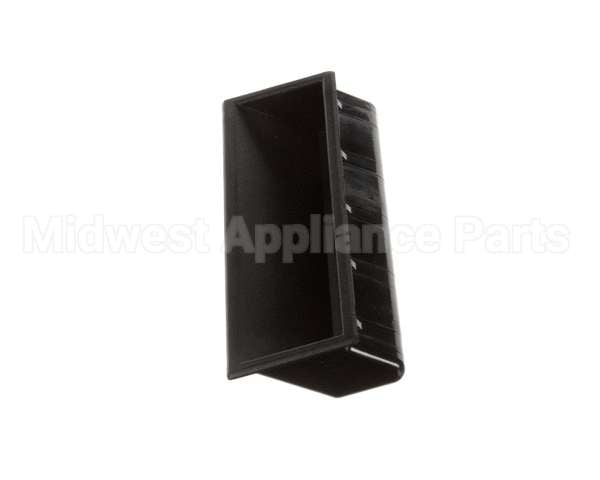 0911102 Cres Cor Handle, Pull, Large Black Plastic