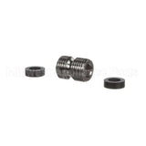 098A T&S Brass 3/4-14Un Male X Male Fitting W/ Hose Was