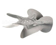 09B10061 Kysor Warren Blade Fan 8" 5 Petal 25Deg Cw A