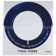 0A-691460 Compatible Stero Decal - Temp Gauge