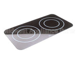 0C1808 Electrolux Professional Ceramic Glass Plate; 522X285Mm