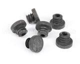0D1609 Electrolux Professional Rubber Foot, 6 Pieces