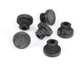 0D1609 Electrolux Professional Rubber Foot, 6 Pieces