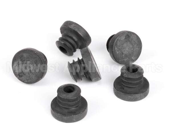 0D1609 Electrolux Professional Rubber Foot, 6 Pieces