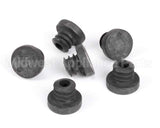 0D1609 Electrolux Professional Rubber Foot, 6 Pieces