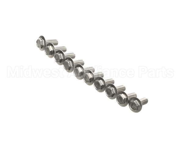 0D2901 Electrolux Professional Screw H Base 6X16 Stless Stl Set X10
