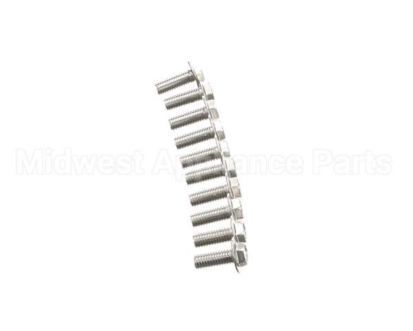 0D2901 Electrolux Professional Screw H Base 6X16 Stless Stl Set X10