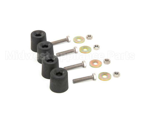 0D3417 Electrolux Professional Foot Assembly Trs Set X4