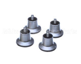 0D7216 Electrolux Professional Foot, M6, Set 4Pcs